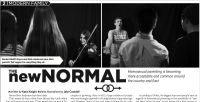 1st Place—Feature, Katie Knight, SM East. "The new normal"