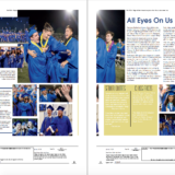 3A 4A Yearbook Layout Third Place Alyvia Owens Of Buhler High School