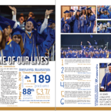 3A_4A Yearbook Layout First Place Breuana Duval Of Chanute High School