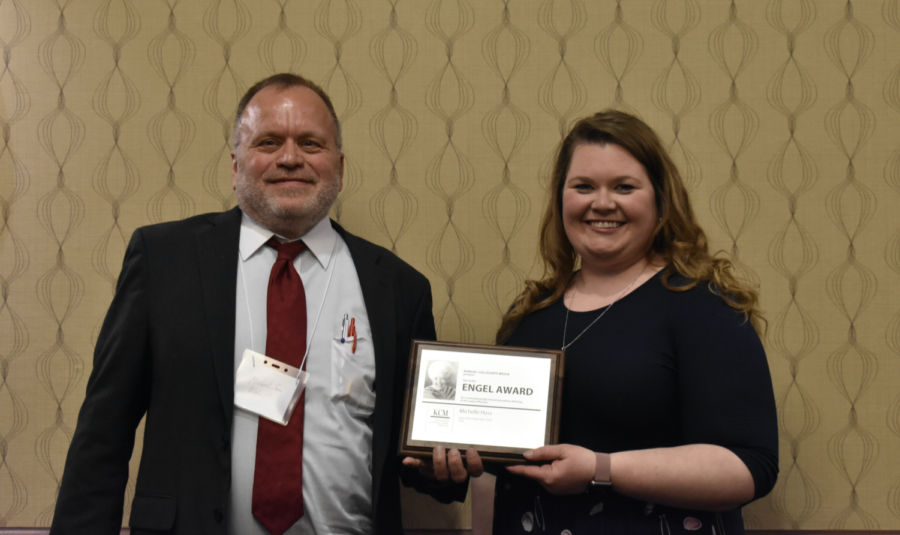 Michelle Huss of Blue Valley earns Jackie Engel Award 2019