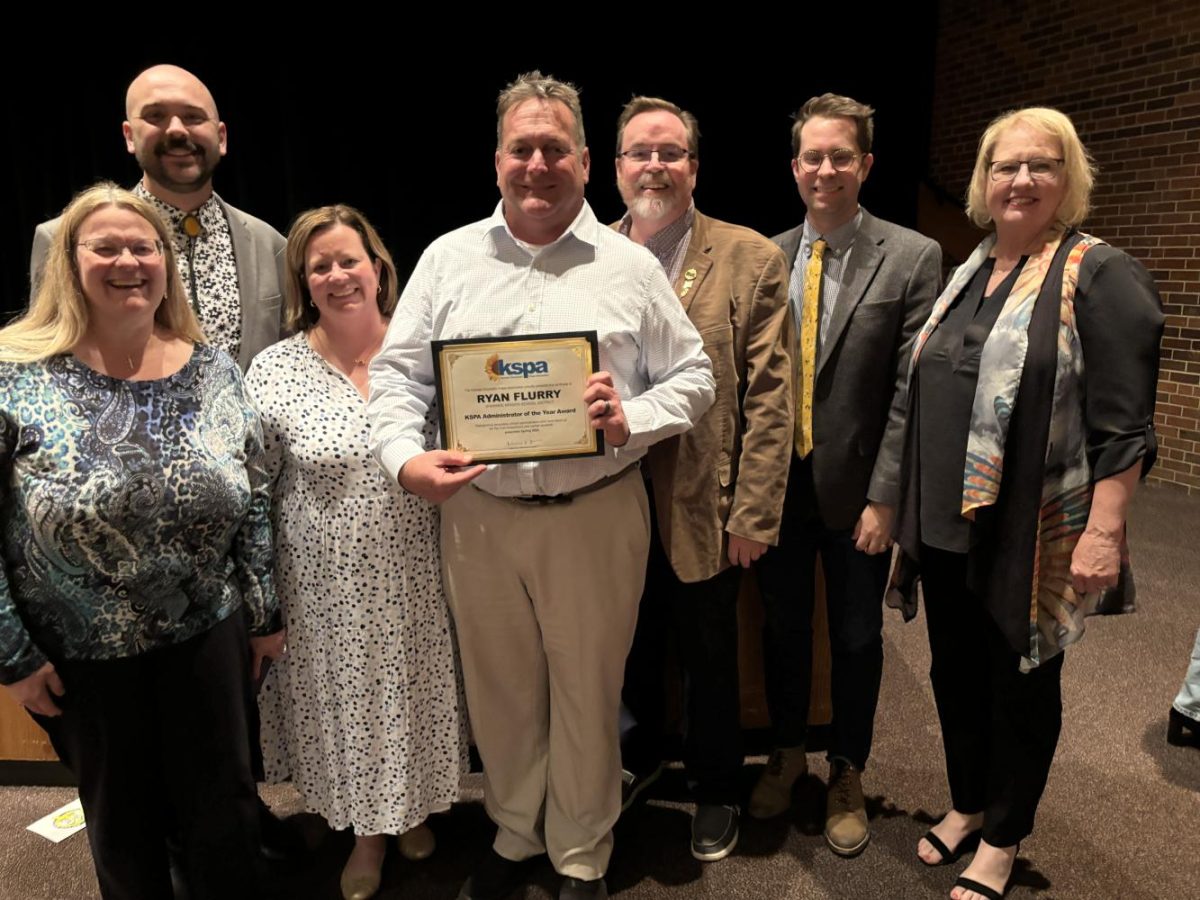 Shawnee Mission CTE director Dr. Ryan Flurry winner of 2025 KSPA Administrator of the Year
