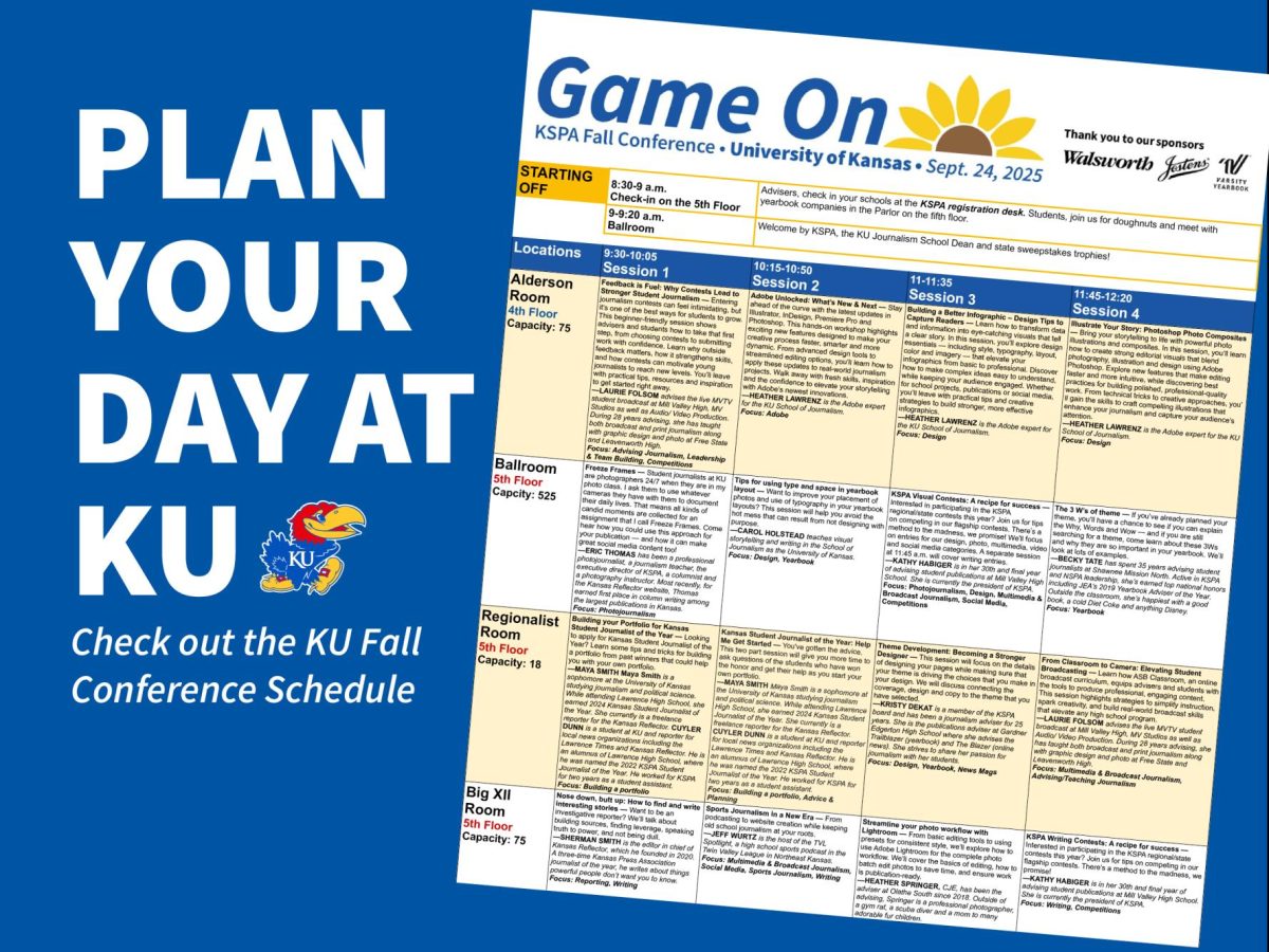 KU Fall Conference Schedule